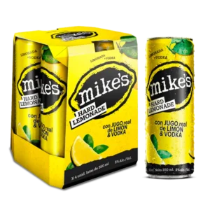 Fourpack Vodka and Lemon Juice Cocktail MIKES