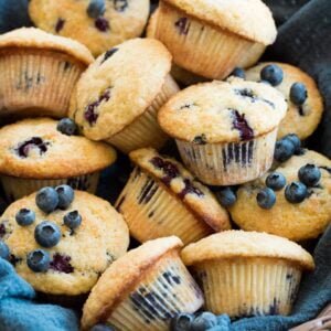 Muffins of fruit