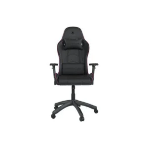 CORSAIR TC200 BLACK/BLACK LEATHERETTE GAMER CHAIR