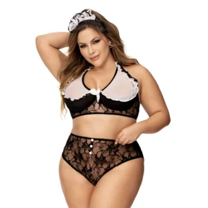 Unique 3-Piece Maid Costume