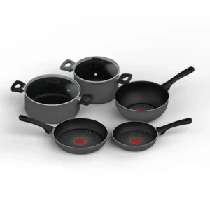 IMUSA Hard Titanium Non-Stick 7-Piece Cookware Set