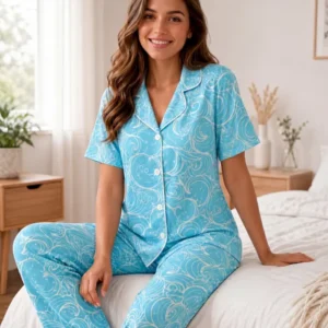 Button-up pajama pants